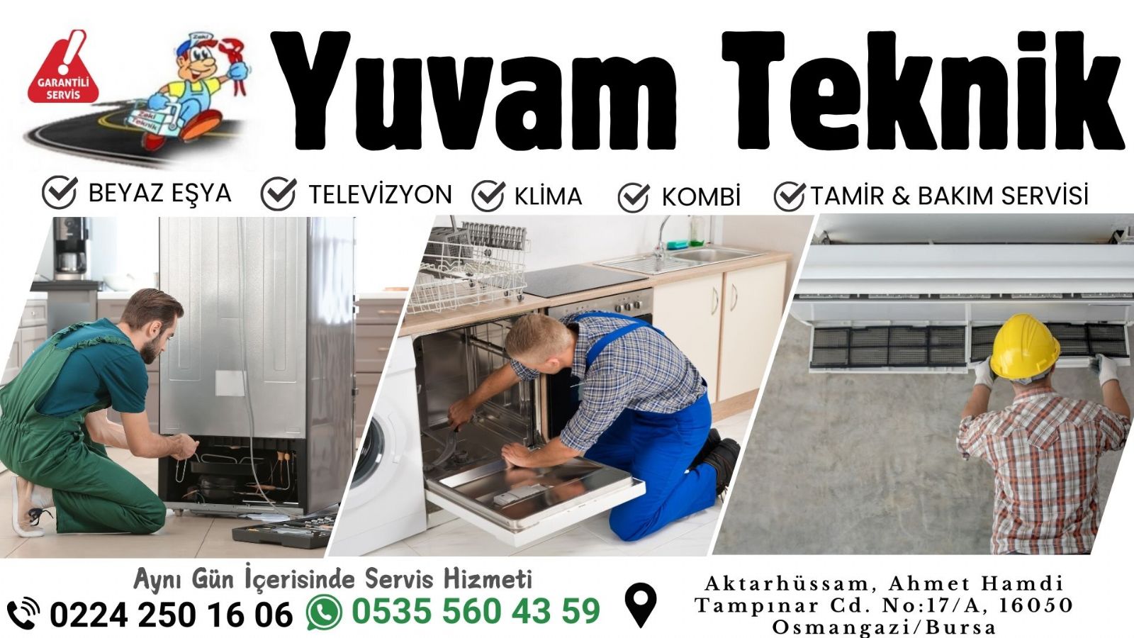 Osmangazi Beyaz Eşya Servisi